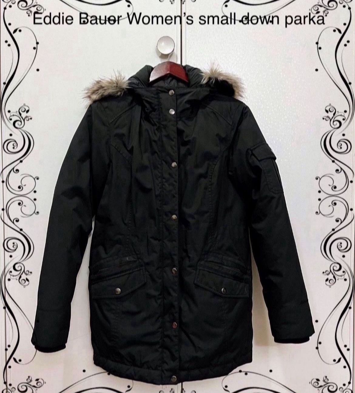 Eddie Bauer Women’s Winter Jacket/ Down Parka (Size: Small) (Pick up🛒 In Bellevue) *Check out my Other Posts 💕
