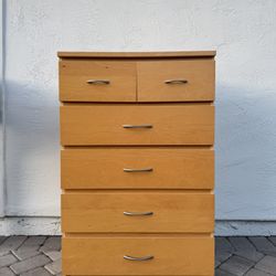 Tall Wooden Dresser
