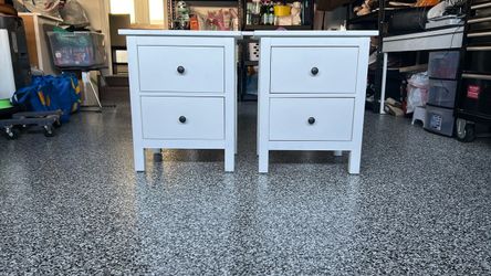 2 drawer nightstands set of 2