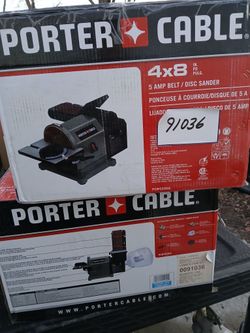 5amp Belt Disc Sander