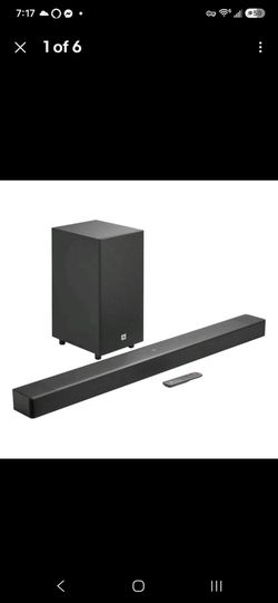 JBL Soundbar with Wireless Subwoofer and Remote