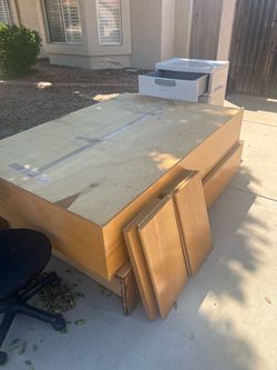 Heavy duty solid wood bookshelves
