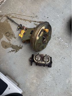 1969 Chevy C10 Brake Booster, Master Cylinder & Proportioning Valve