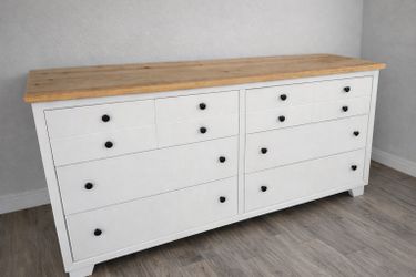 Coastal dresser 64.5”w x 17”d x 33.5”h