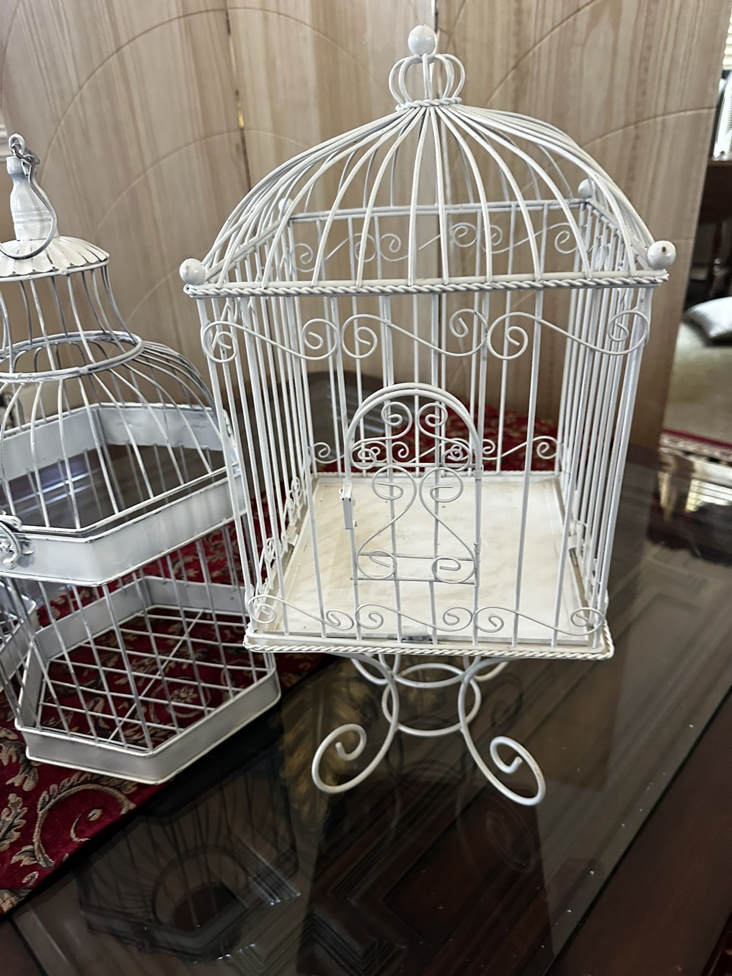 Wedding Or Party Card Bird Cage And Birdcage Decor