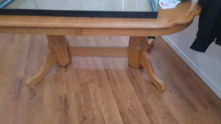 WOODEN table + chairs