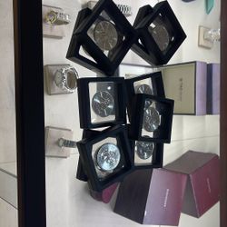 Silver Coins  $140 Each 