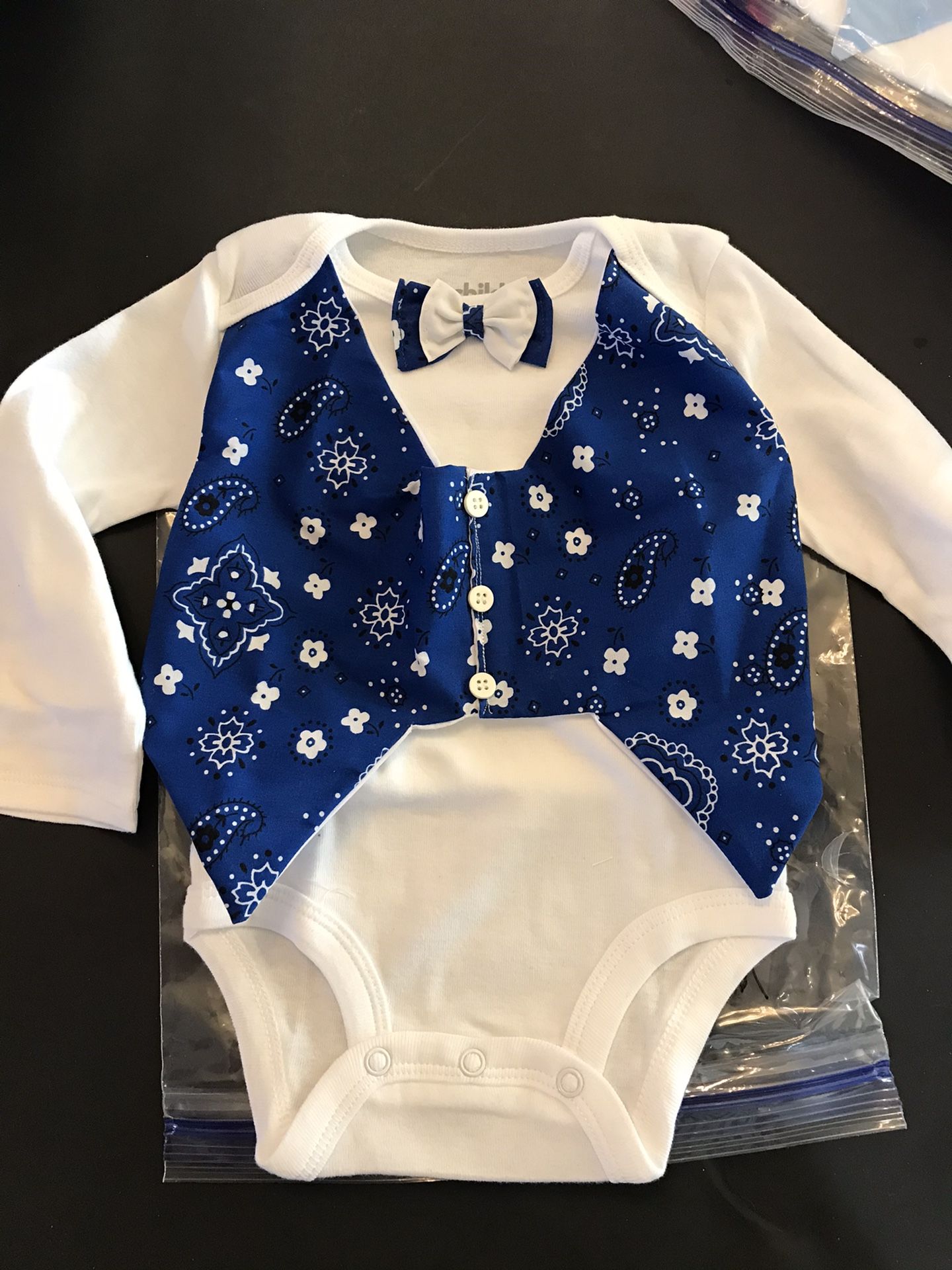 Baby Onesie Custom Made 12M