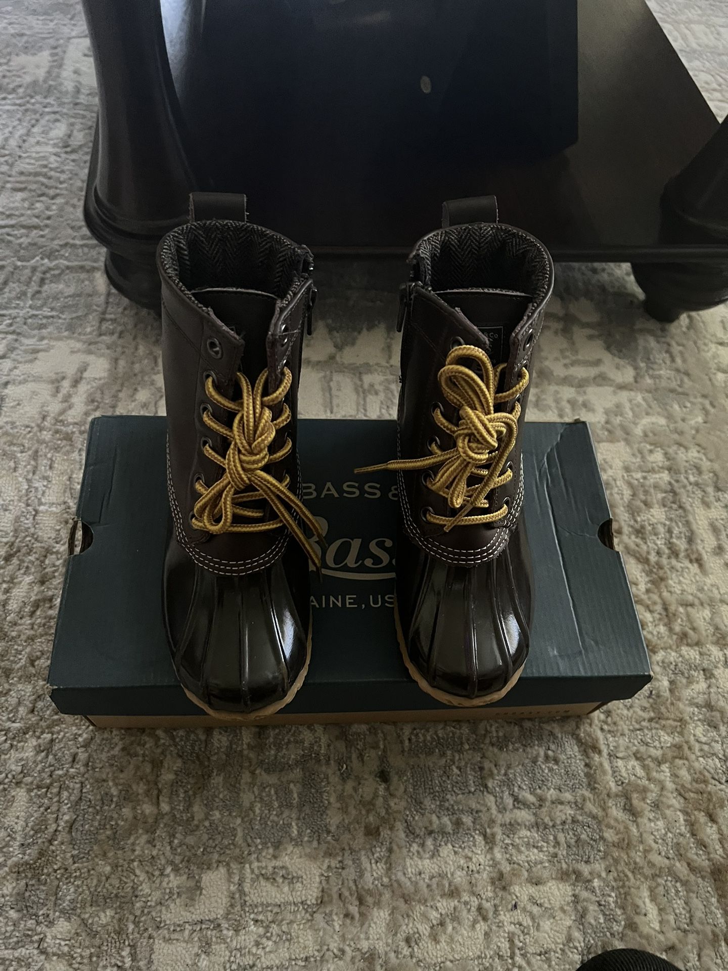 Bass Rain Boots Boy Sz13
