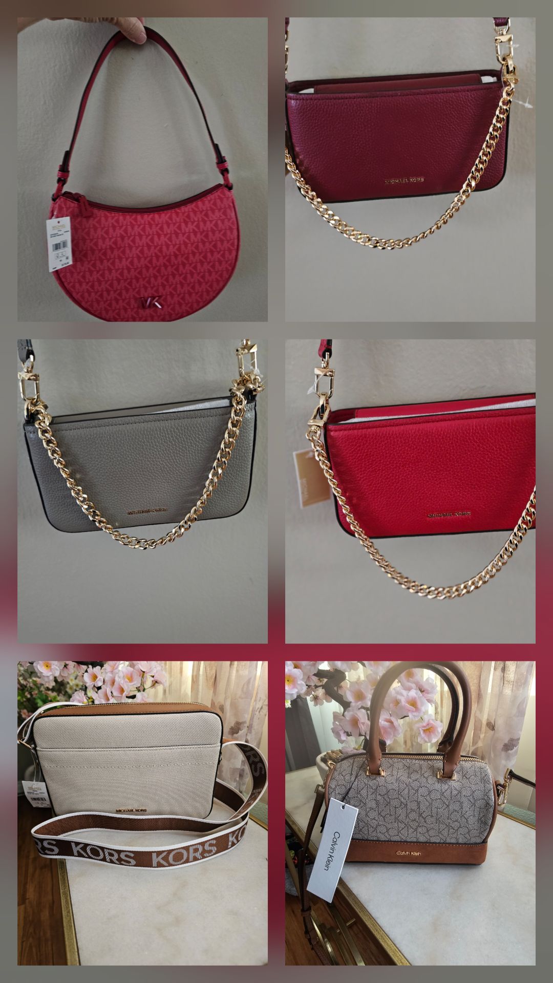 Whosale handbags Michael kors and Calvin Klein