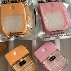 B pure sanitizer new scent and cases