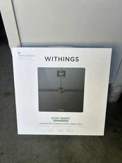 Body Smart Advanced Body Composition Smart Wi-Fi Scale - Black