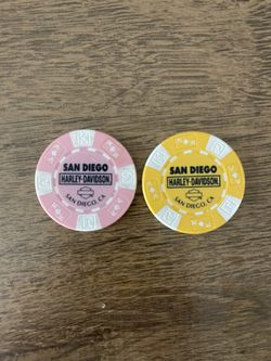 Harley Davidson Poker chips