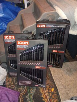 Brand new Icon wrench sets