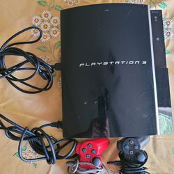 PS3 With Controllers / Playstation 3