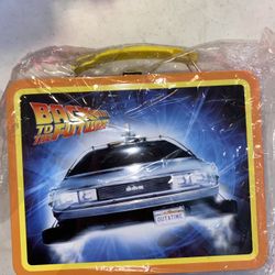 Back To The Future Lunch Box DeLorean NWT