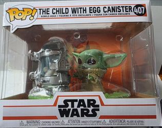 Funko Pop! Star Wars: The Mandalorian The Child with Egg Canister #407