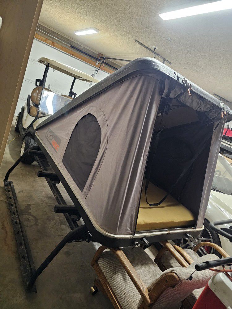 Roofnest Hardshell Rooftop Tent And Leitner Bed Rack