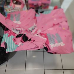 Minnie Mouse Curtains 63 In  With Tie Back