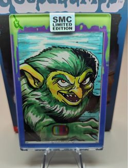 Saturday Morning Cards Goosebumps Sketch Card 1/1 - Goblin