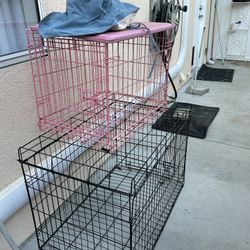Dog Cages 4 Lg -Sm