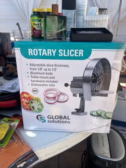 Global solutions, heavy duty, food slicer