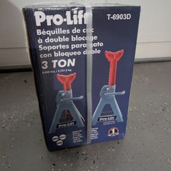 3 Ton Pro-Lift Jack Stands (Pair)