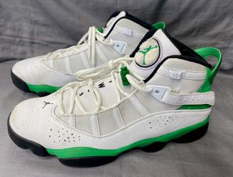Nike Air Jordan Six Rings 322992-131 White Green - Men's 10.5 - Used