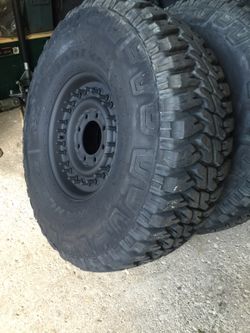 Goodyear mtr tires and rims  for Sale in McHenry, IL - OfferUp