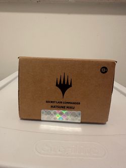 MTG Secret Lair Commander Deck Hatsune Miku