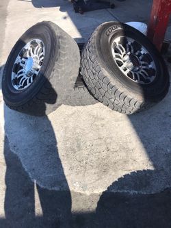 8 lug dodge ram rims chevy 2500 Silverado rims tires