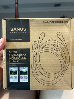 Sanus Ultra High-Speed HDMI Cable 2-Pack