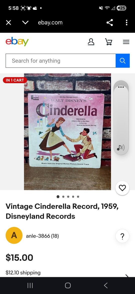 Cinderella Record