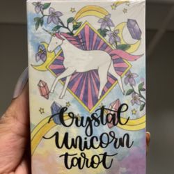 Crystal Unicorn Tarot Deck 