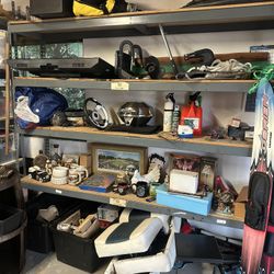 Garage Cleanout – Boat Gear, Tools, Décor, Collectibles, Ski Gear & More prices vary