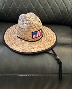 USA Straw Hat *New