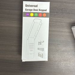 Universal Garage Door Keypad