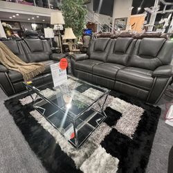 2 Pc sofá And Loveseat 