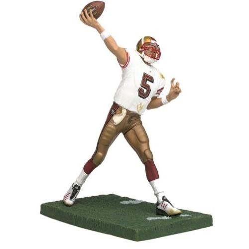 McFarlane Toys NFL Sports Picks Series 5 Action Figure Jeff Garcia (San Francisco 49ers) White Jersey