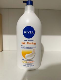 Nivea Skin Firming Sheer Hydrating Lotion 33.8 Fl Oz
