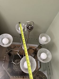 Ceiling Chandelier 5 Lightbulb