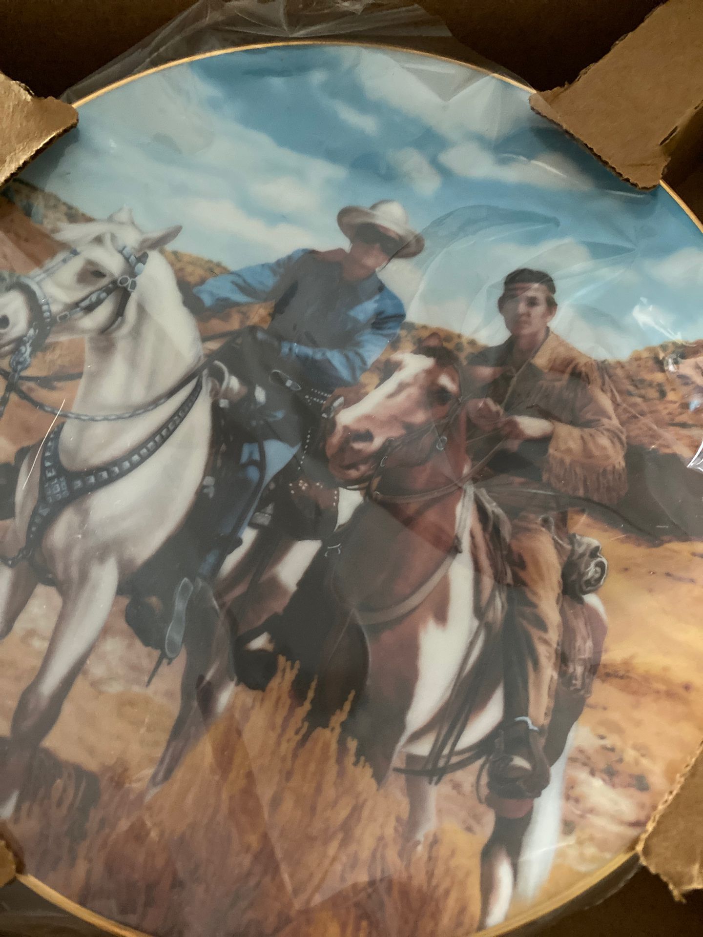 Lone Ranger and Tonto Plate