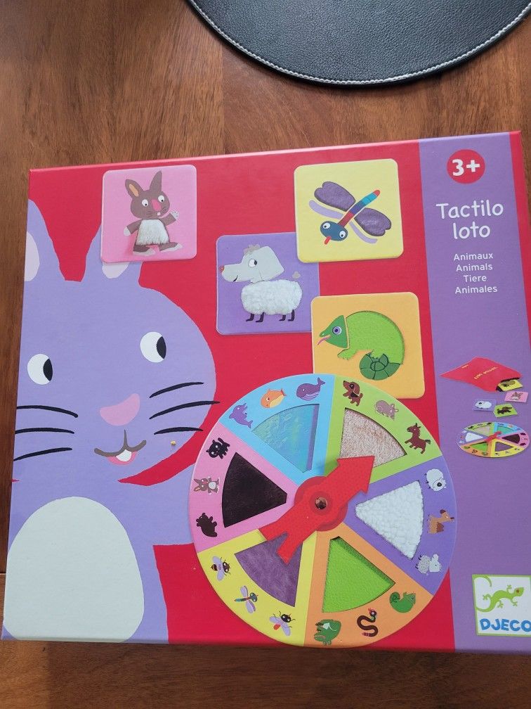 Djeco Tactilo Loto Sensory Board Game