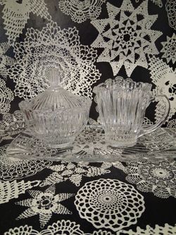 Sugar & Creamer set "Crystal"