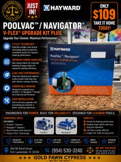 Hayward PoolVac/Navigator V-FLEX Upgrade Kit Plus