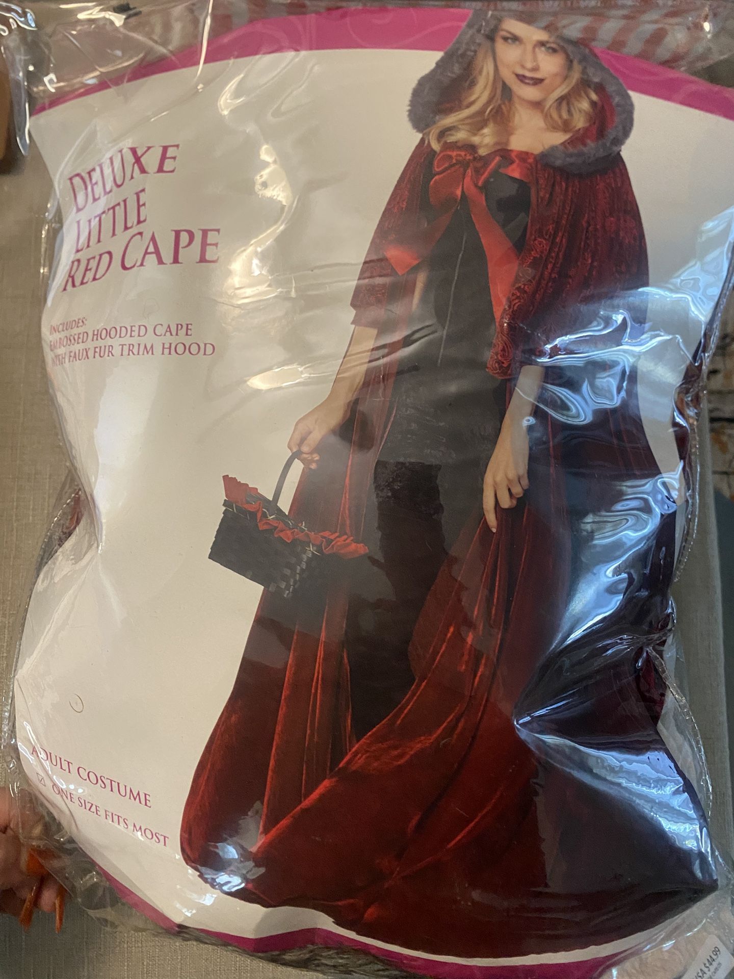 Little Red Ridding Hood Cape Halloween