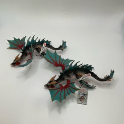 Lot Of 2 Retired Schleich Bayala DRAGON DIVER Fantasy Figure 70520 Eldrador