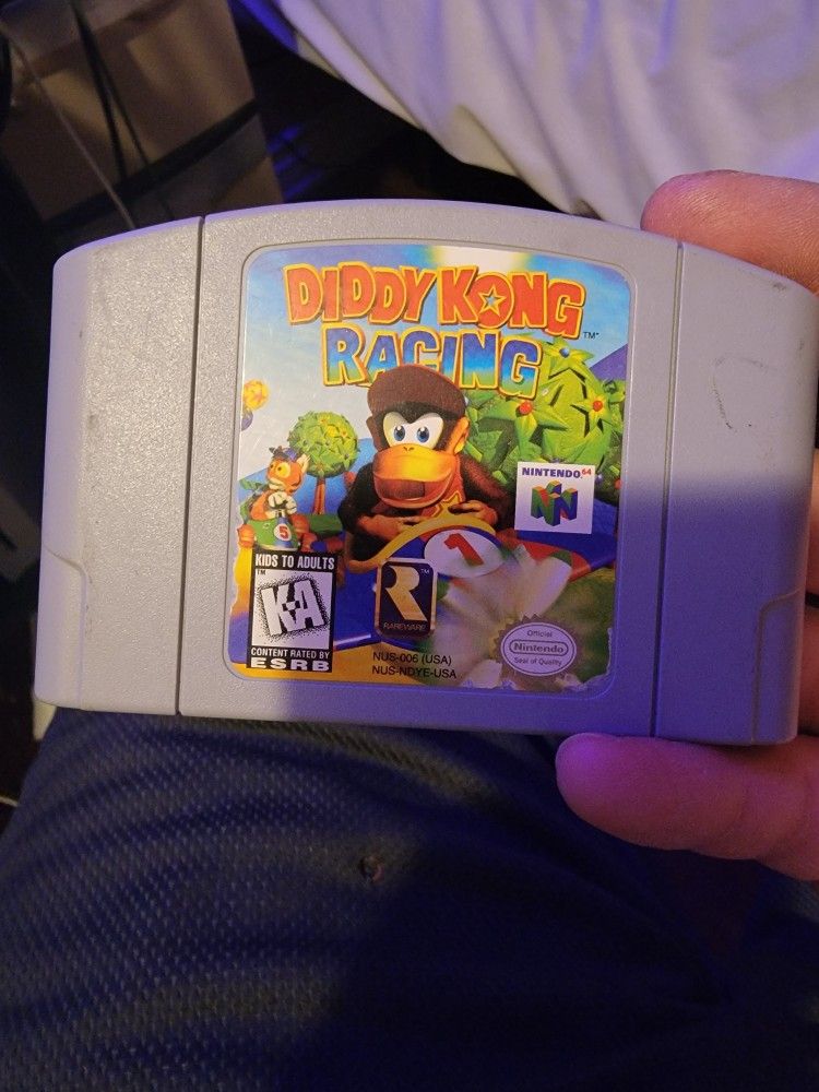 N64 DIDDY KONG RACING