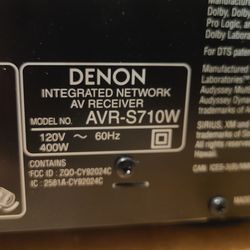 Denon S710W AVR