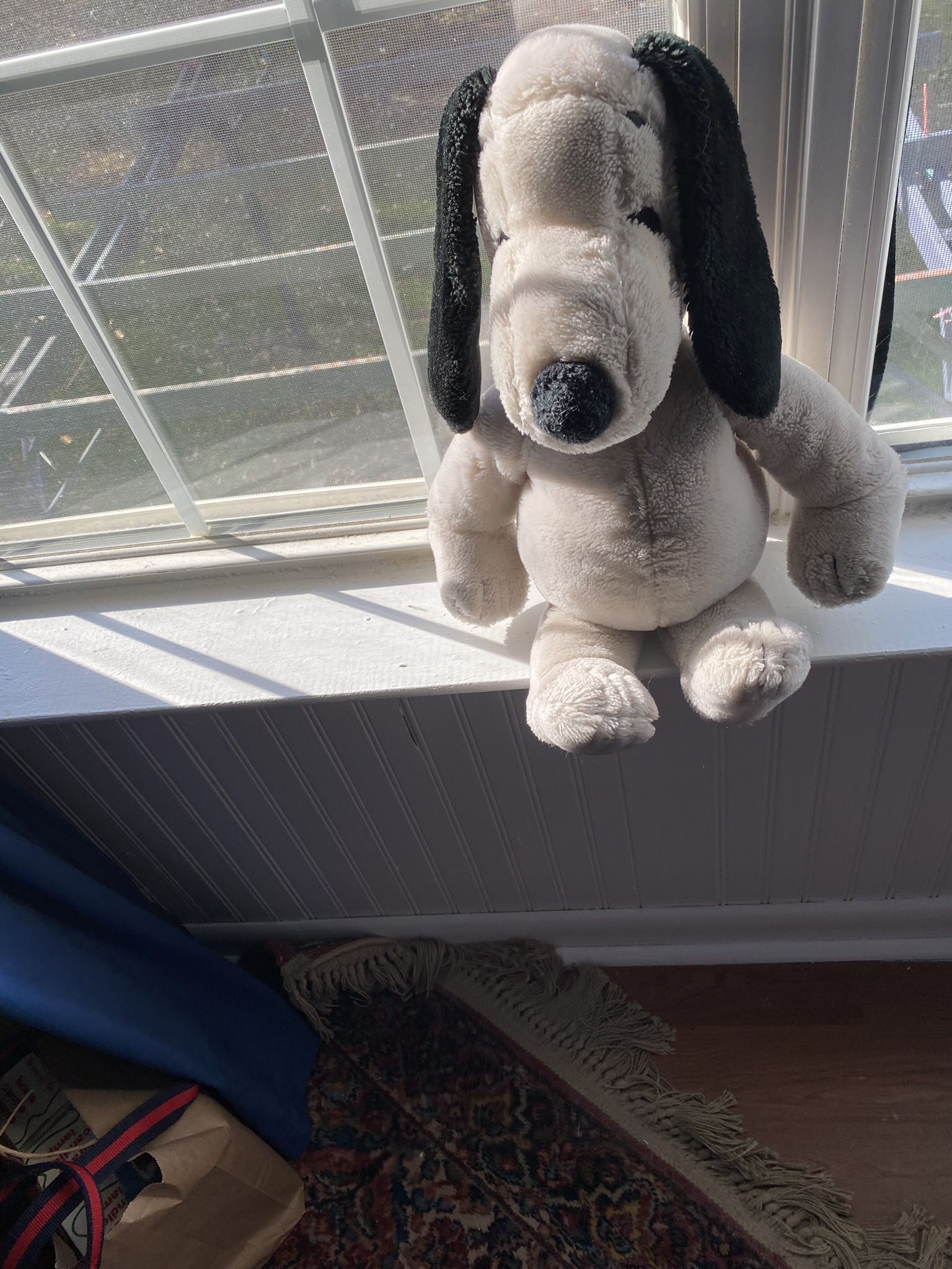 Vintage Plush Peanuts Snoopy Toy Doll